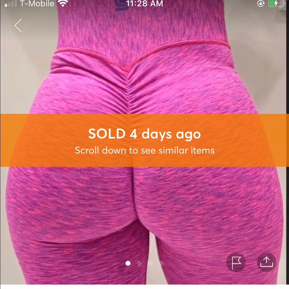 Scrunch leggings